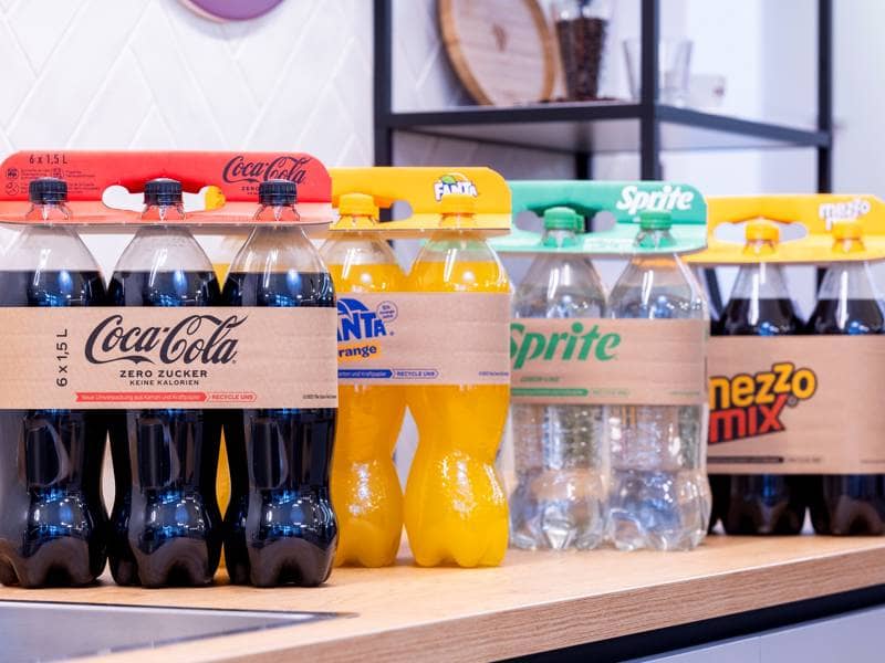Coca-Cola, Fanta, Sprite und Mezzomix Multipacks